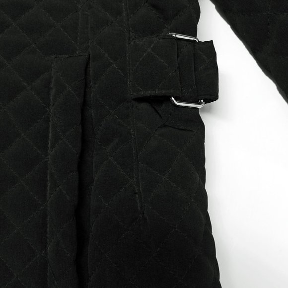 Women's Gallery Side-Tab Quilted Jacket  Black PS - Picture 7 of 7